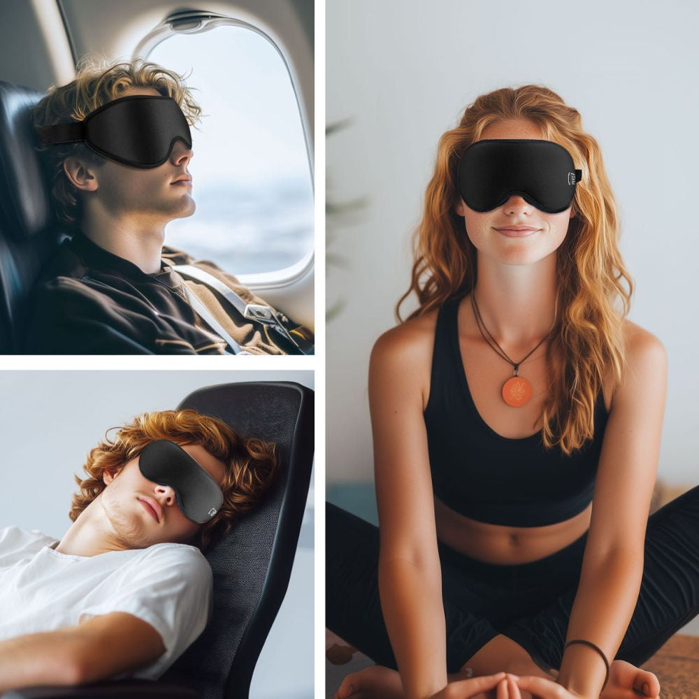 Camping & Hiking – Eyeshade Sleep Mask - black - Carlat