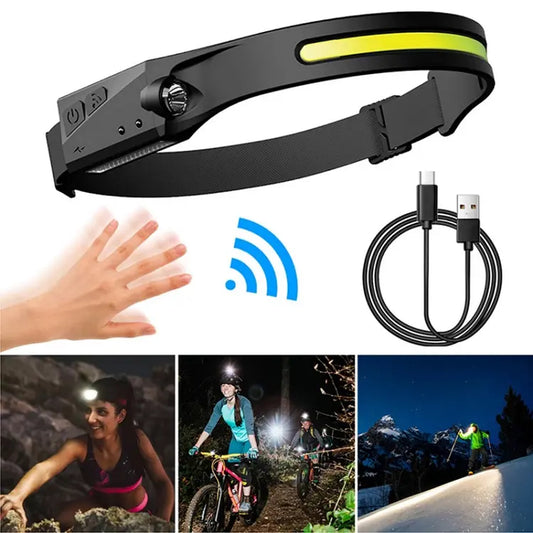 Camping & Hiking – LED headlamp with motion sensor IPX4 - Carlat