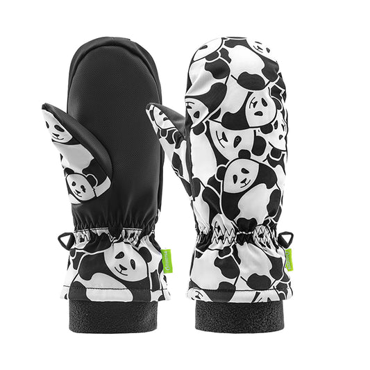 Camping & Hiking – Panda Heat children's fingerless ski gloves, - Carlat