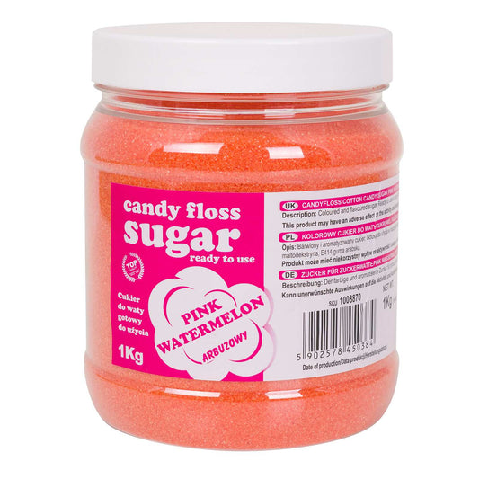 Candy & Chocolate – Colored cotton candy pink sugar with - Carlat