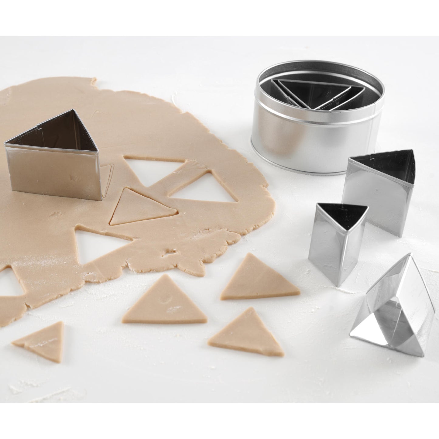 Candy & Chocolate – Pastry cutter mold, TRIANGLE template - Carlat
