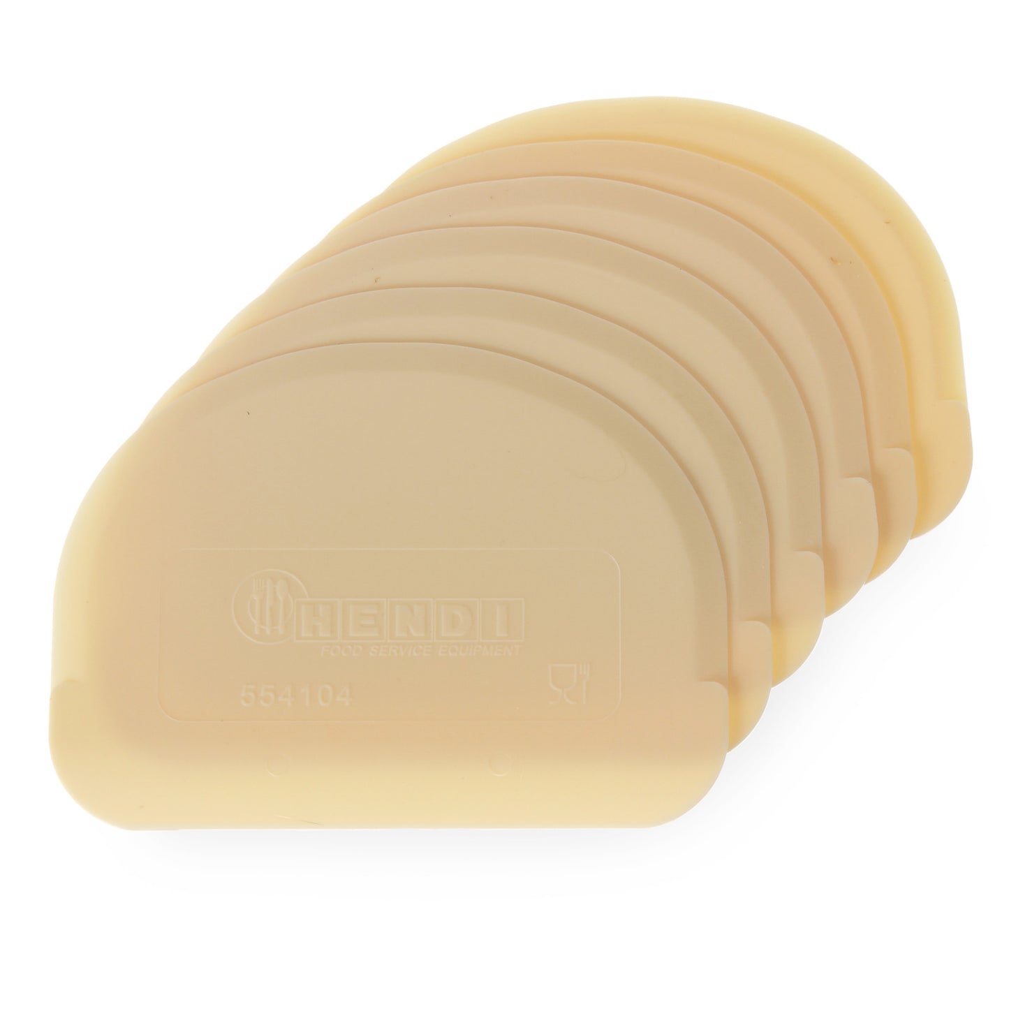 Candy & Chocolate – Semi-circular confectionery scraper for portioning dough - Carlat