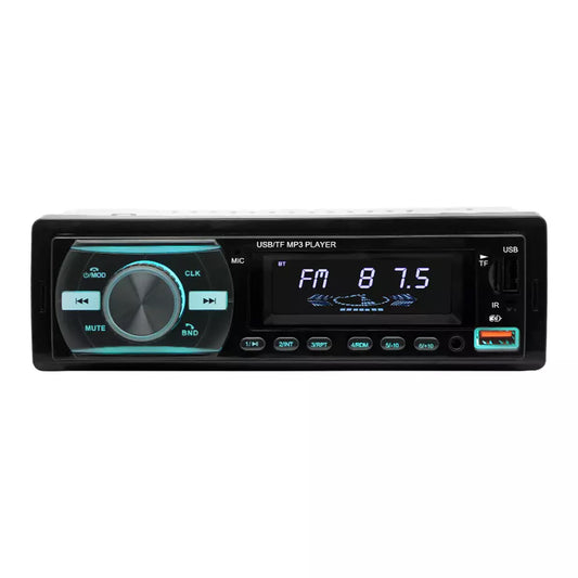 Car Radio with Bluetooth, USB, MP3, and Aux In—Various Colors - Carlat
