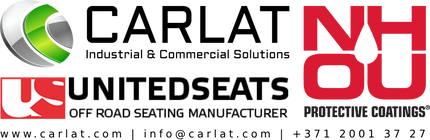 Logo of Carlat with additional text and branding elements.