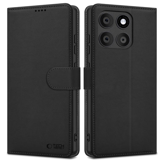 Case cover for Motorola Edge 60 Fusion Wallet - black - Carlat