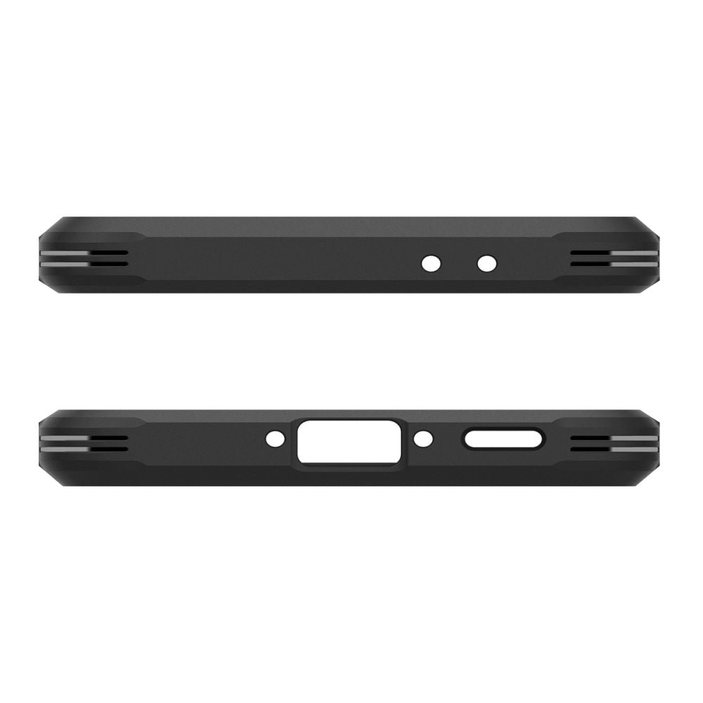 Case cover for Samsung Galaxy A36 5G with Tough Armor stand - black - Carlat