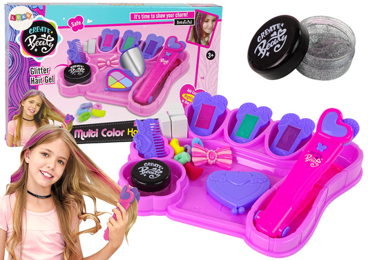 Chalk and – Hair Chalk, Highlights, Colored Strands, Hair Straightener, Accessories - Carlat