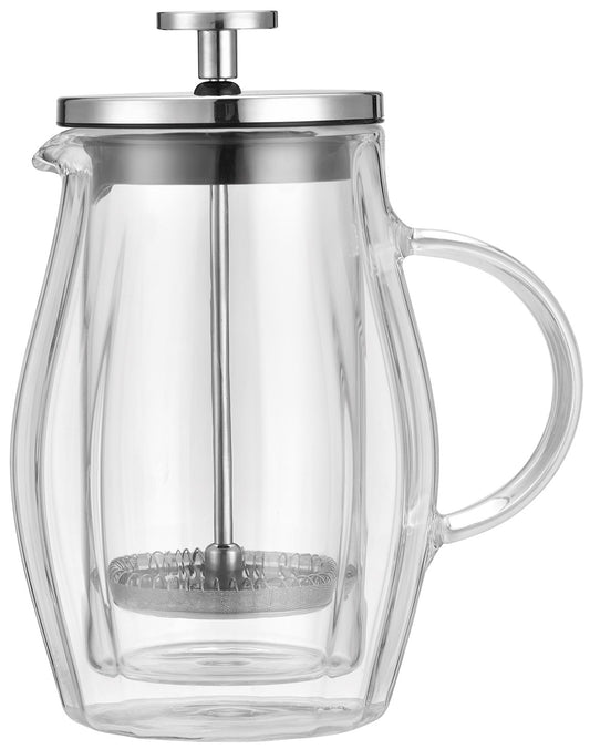 Coffee Makers and – Piston-style coffee/tea maker, glass, 0.35 L, Klausberg - Carlat
