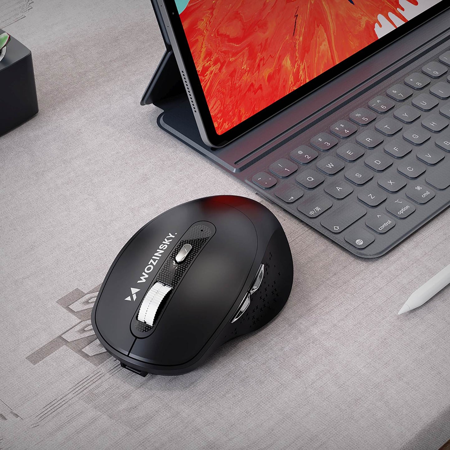 Computer Accessories – Ergonomic wireless mouse with 6 buttons, Bluetooth - Carlat