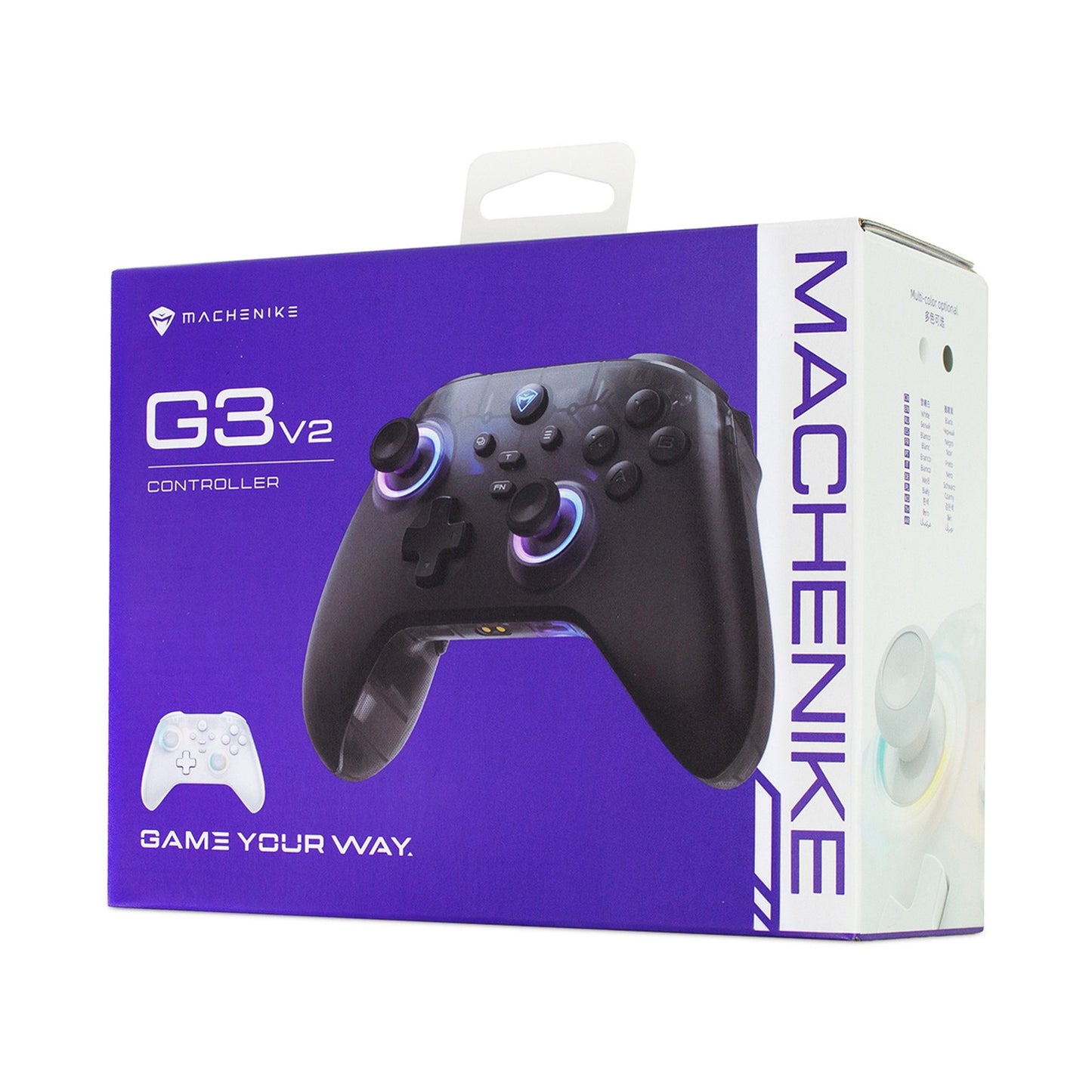 Computer Accessories – G3 V2 Wireless Game Controller - White - Carlat