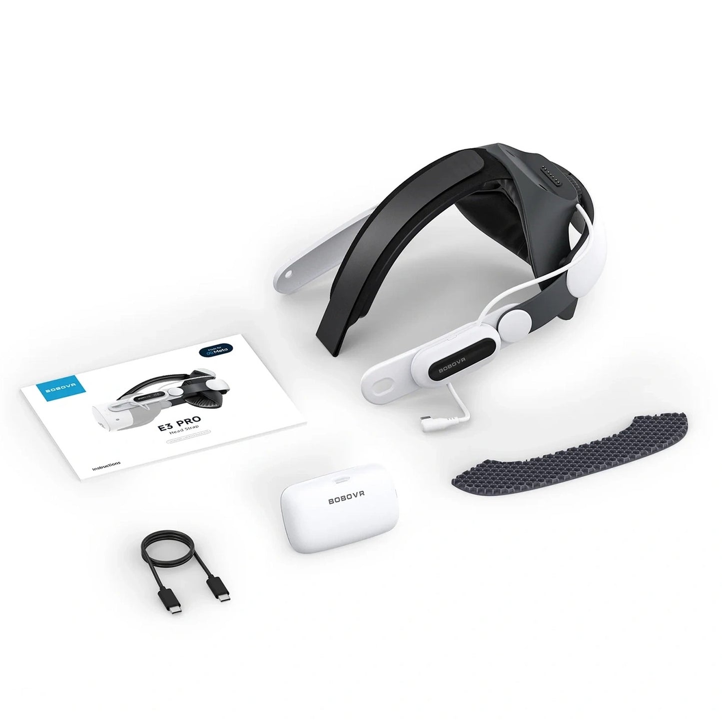 Computer Accessories – Head strap with battery for Meta Quest - Carlat