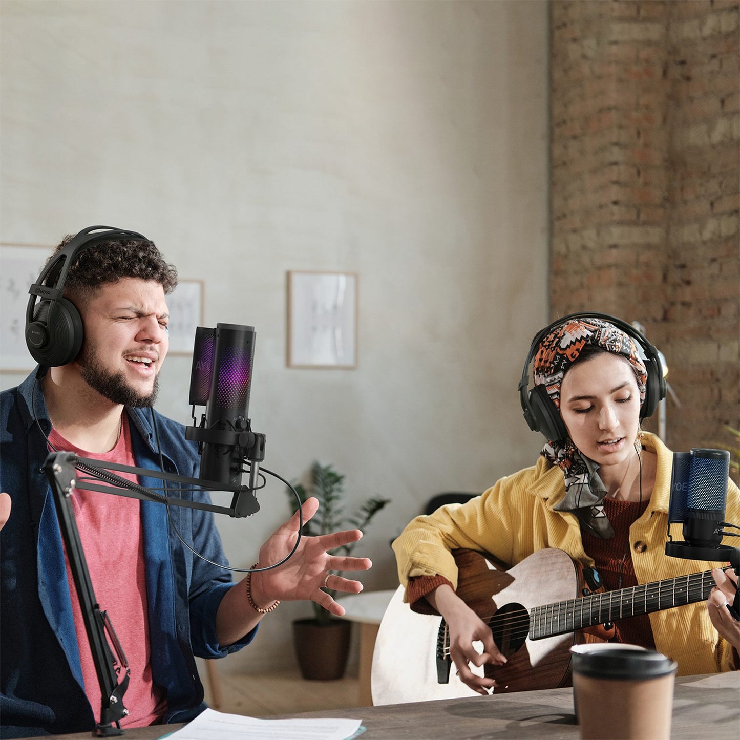 Computer Accessories – K3 108dB RGB USB-C wired microphone with - Carlat