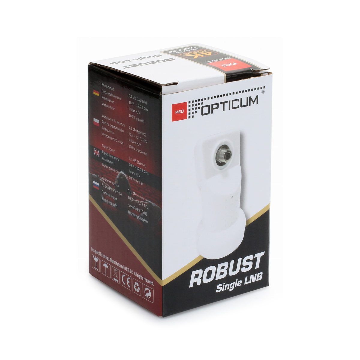 LP Converters – OPTICUM SINGLE RED ROBUST 0.1 dB Converter – image 6