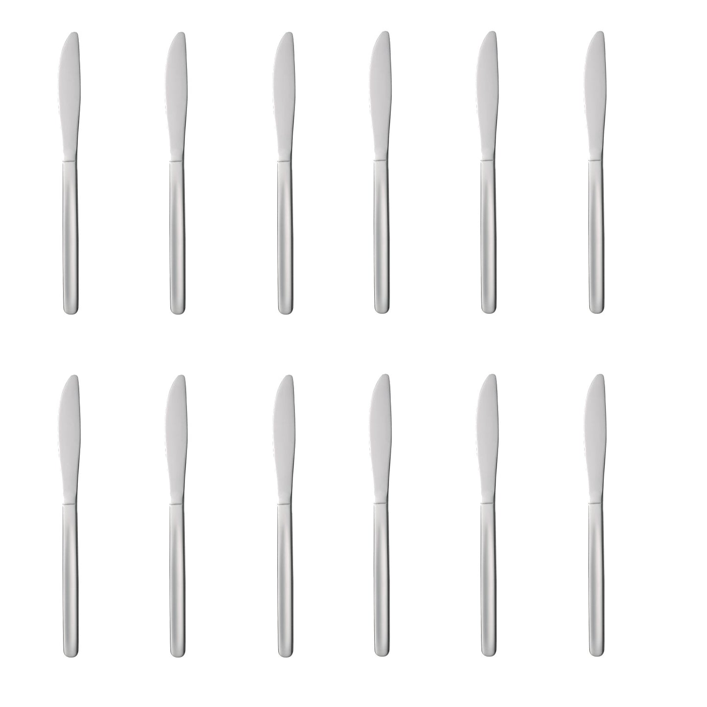 Cookie Cutters – Economic table knife cutlery set 12 pcs. - Carlat