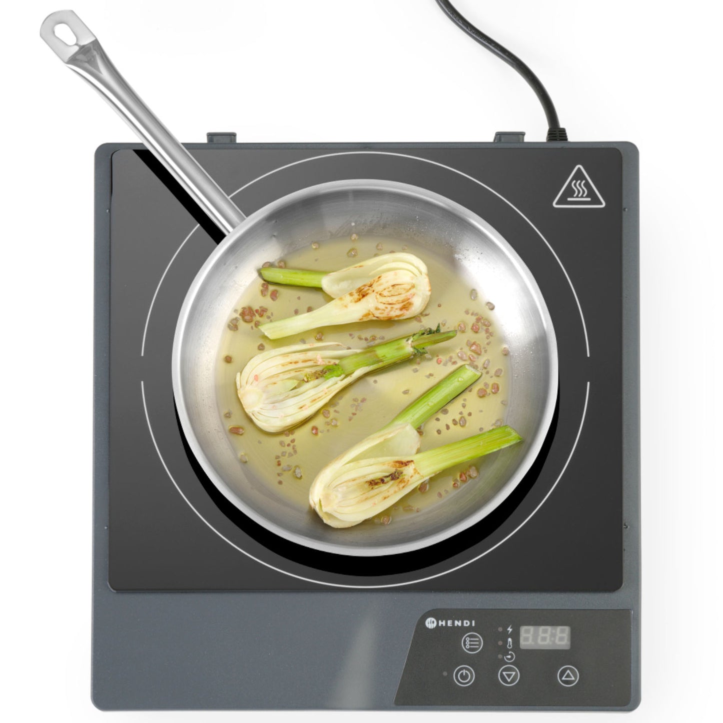 Cooktops – Kuchenka indukcyjna Economic 1800W - Hendi 239209 - Carlat