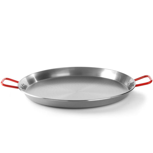 Cookware – Round steel paella pan with handles. 550x100mm - Carlat