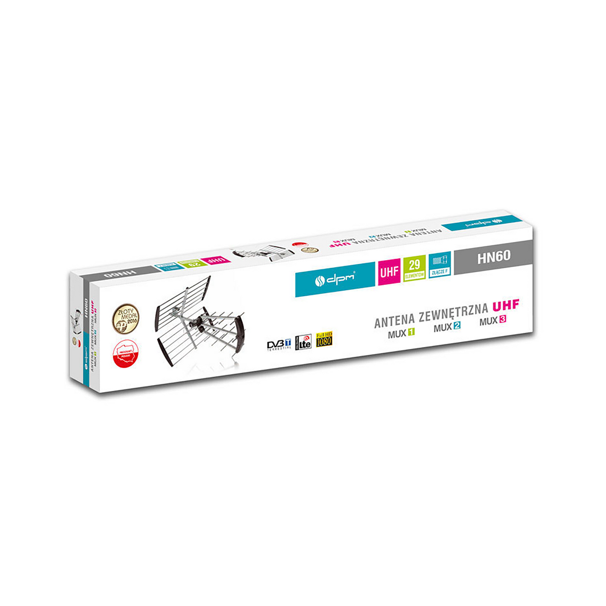 DPM HN60 DVB-T / DVB-T2 Directional Antenna with LTE Filter, 29 Elements, without Amplifier - Carlat