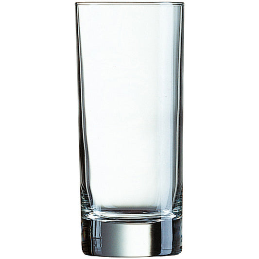 Drinkware – Arcoroc ISLANDE tall glass, tempered glass 290ml, set - Carlat
