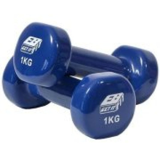 Dumbbell set 2x1 kg vinyl - Carlat