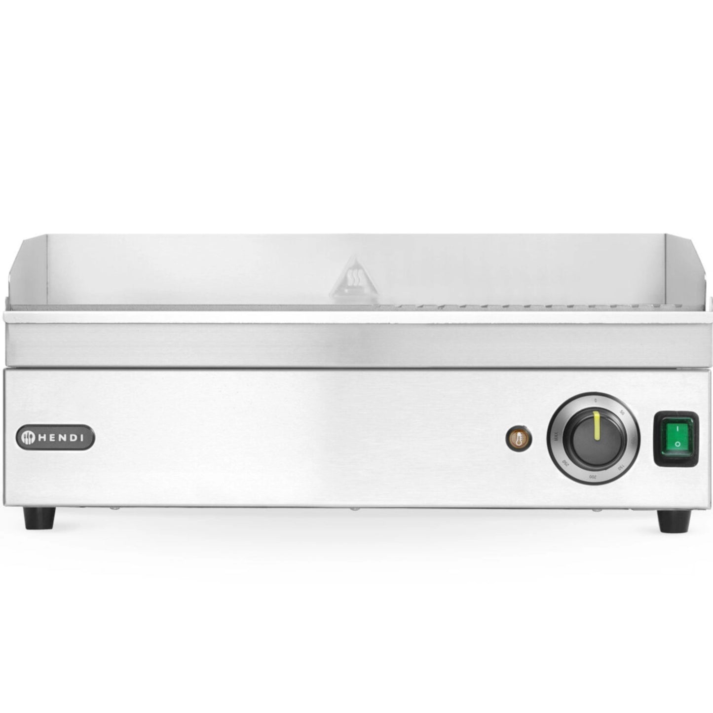 Electric grill, smooth, grooved grill plate, 527 x 404 mm, 2400 W - Carlat