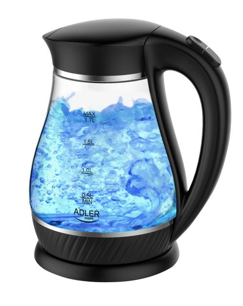 ADLER Electric kettles – AD 1274 black 1.7-liter Glass Kettle – image 16