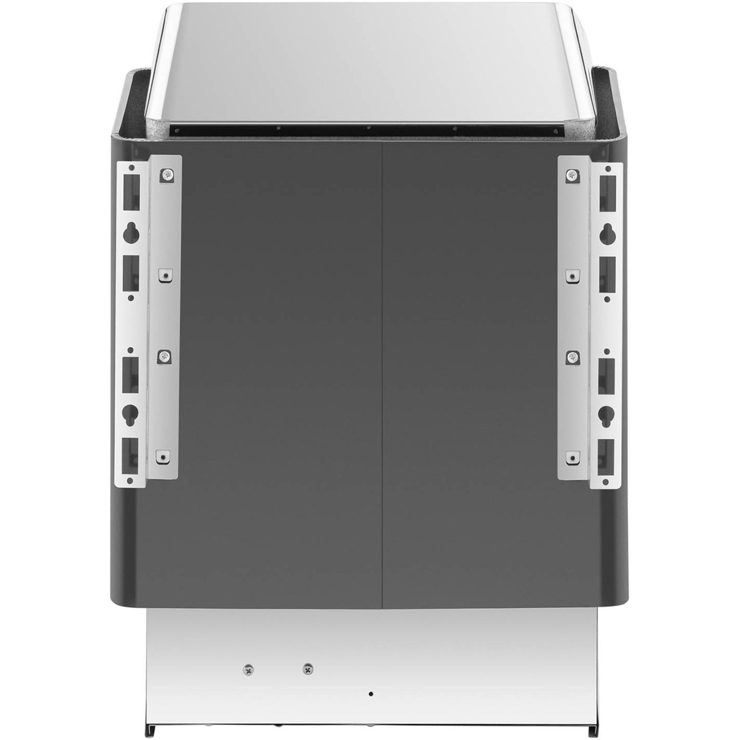 Electric sauna oven 9-13 m3 to 110C 400 V 9 kW black and silver - Carlat