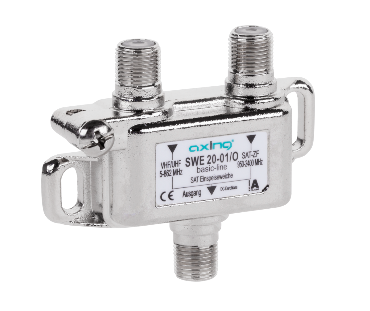 Filters, amplifiers, separators, crossovers, splitters – SWE 20-01 RTV/SAT Signal Combiner - Carlat