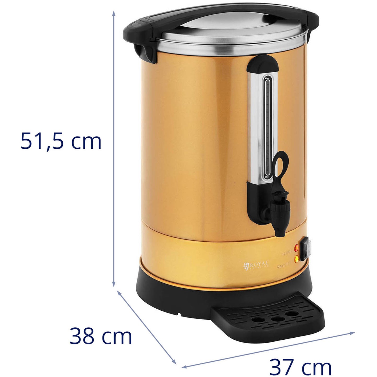 Food Service – Coffee/tea maker with tap and drip tray - Carlat
