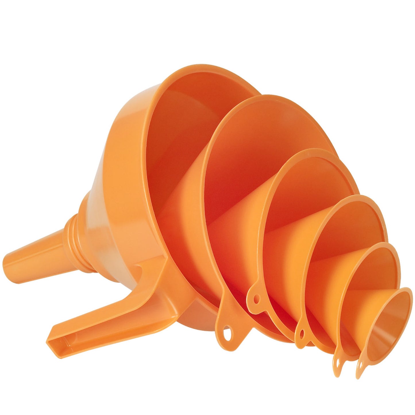 Food Service – Set of universal HDPE funnels 50-75-100-120-150-160 mm - Carlat