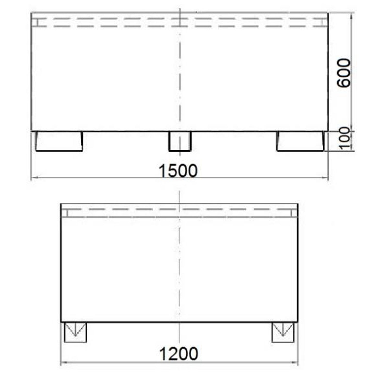 Food Service – Spill tub for the IBC tank of - Carlat