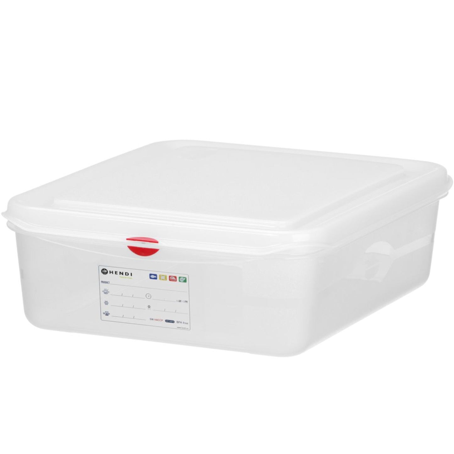 Food Storage Containers – GN 1/2 food container with label - Carlat