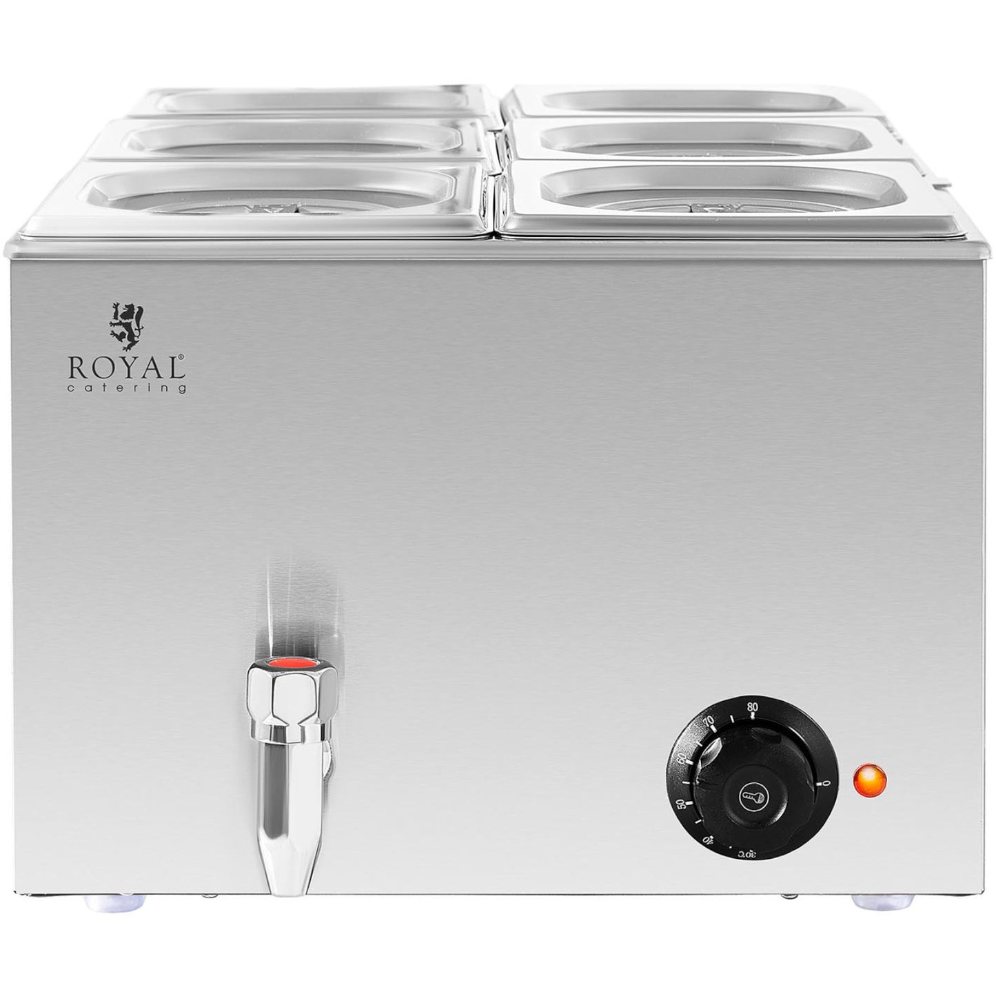 Food Warmers – Bain-marie food warmer heating buffet 6 x - Carlat