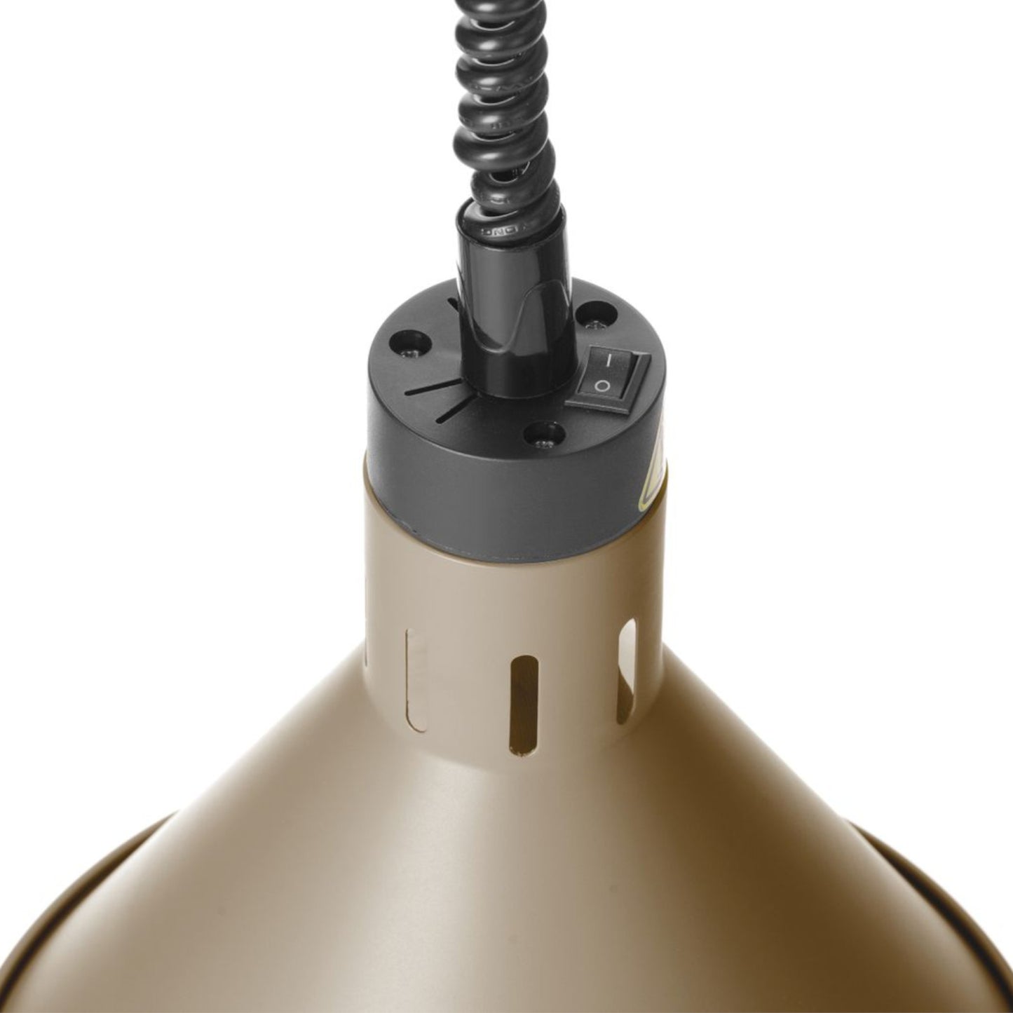 Food Warmers – Pendant conical food warming lamp. 275 mm - Carlat