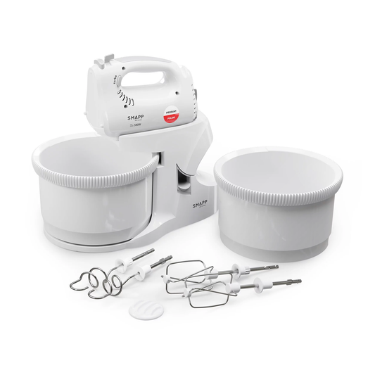 Food processors – Smapp Robot 451.66 with Two Bowls, White - Carlat
