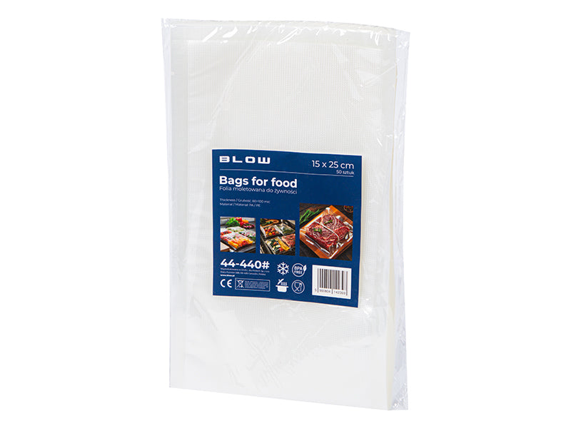 Food wrap, aluminum foil, lunch – 44-440# Food Bags 15x25, 50-pack - Carlat