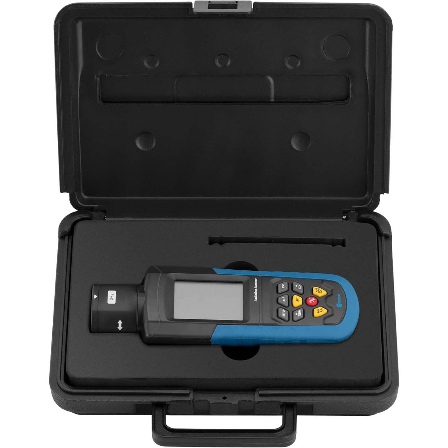 Geiger counter for radiation and X-ray LCD Bluetooth + suitcase - Carlat