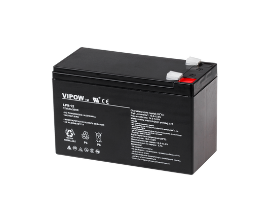 Gel batteries – VIPOW 12V 9Ah Gel Battery - Carlat