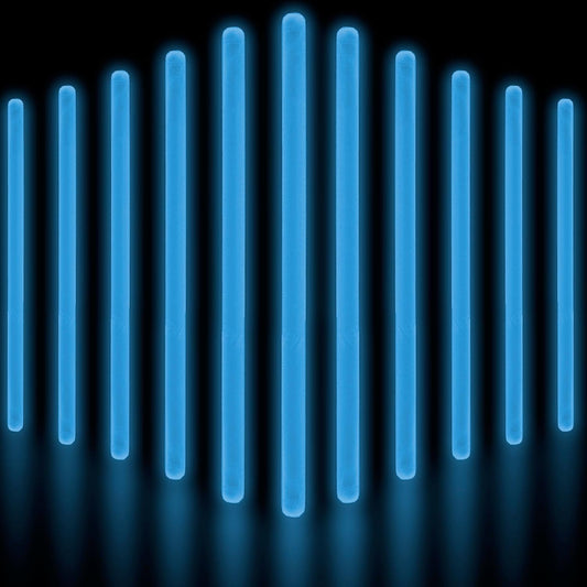 Glow Fever Glow Sticks Party Set - 25 cm Party Glow Sticks for Outdoors, Glow-in-the-Dark Party, Neon Party & More Glow Sticks by Party Dragon - Mixed, Pack of 100 - Carlat