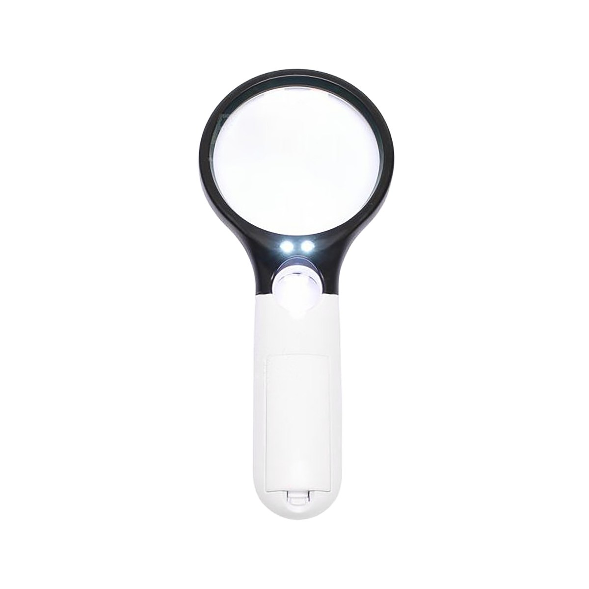 Handheld Magnifying Glass with Backlight LR-4 75mm, 3x 22mm, 45x with LED Backlight /312774/ - Carlat