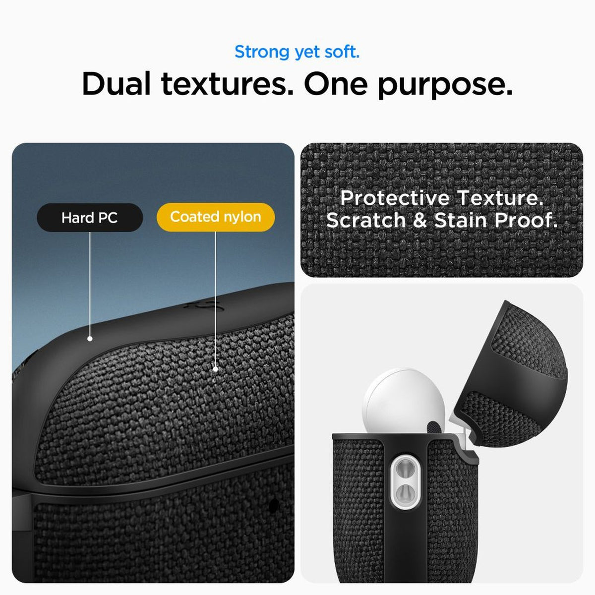 Headphones – AirPods Pro 3 Urban Fit case - black - Carlat