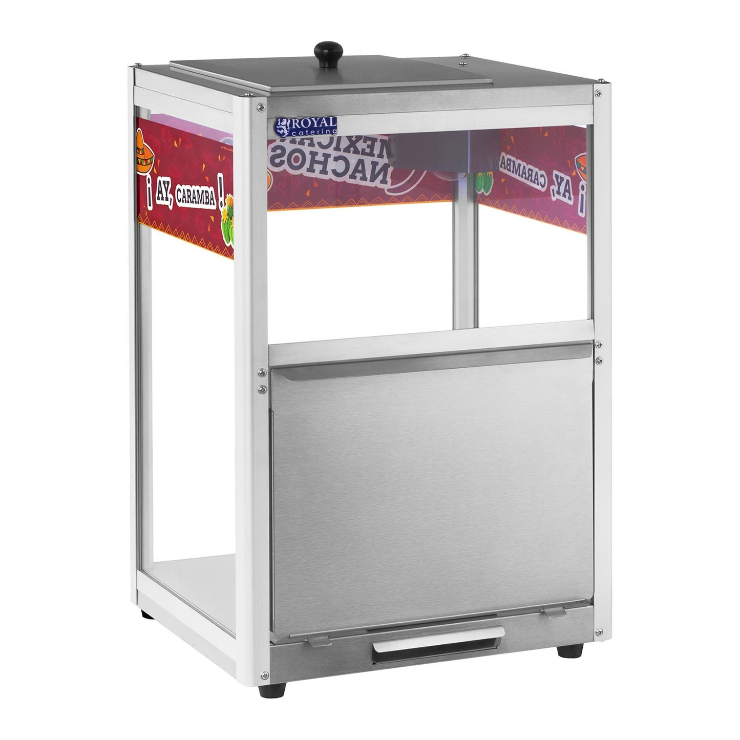 Heater for nachos popcorn peanuts + scoop - Carlat