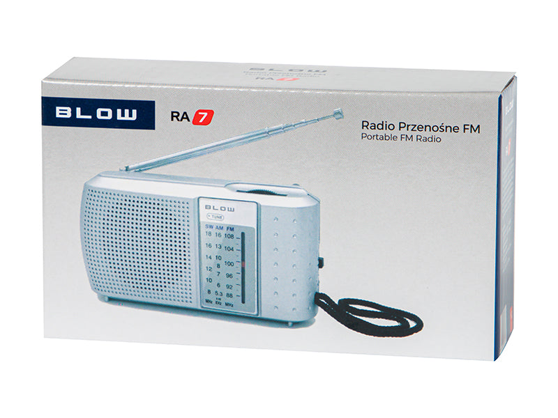 Home, kitchen, construction – 77-536# Blow RA7 Portable Analog AM/FM Radio - Carlat