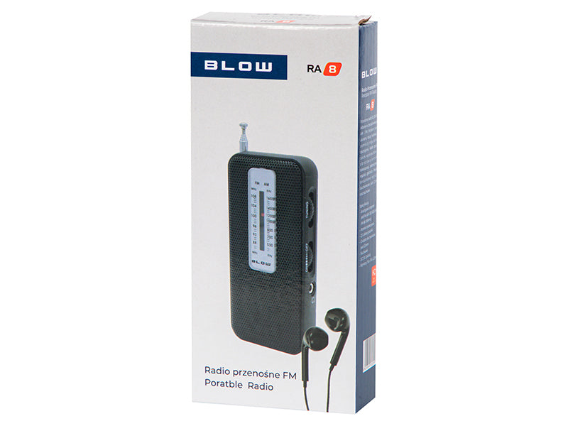 Home, kitchen, construction – 77-537# Blow RA8 Portable Analog AM/FM Radio - Carlat