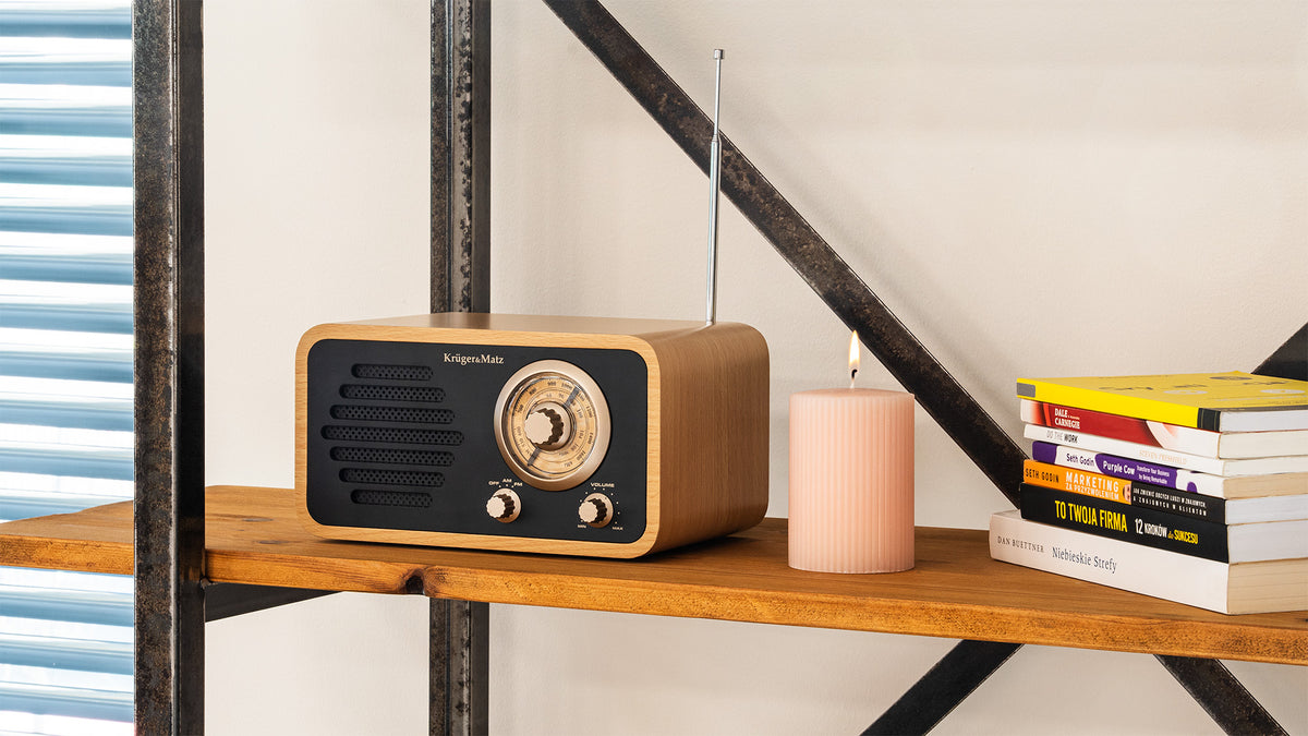 Home, kitchen, construction, and portable radios – Kruger&Matz KM0828 Home Radio - Carlat