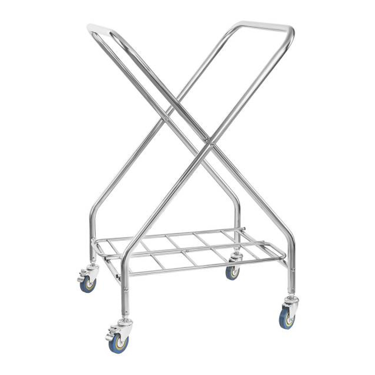 Hotel & Hospitality – Folding stainless steel dirty laundry trolley, - Carlat