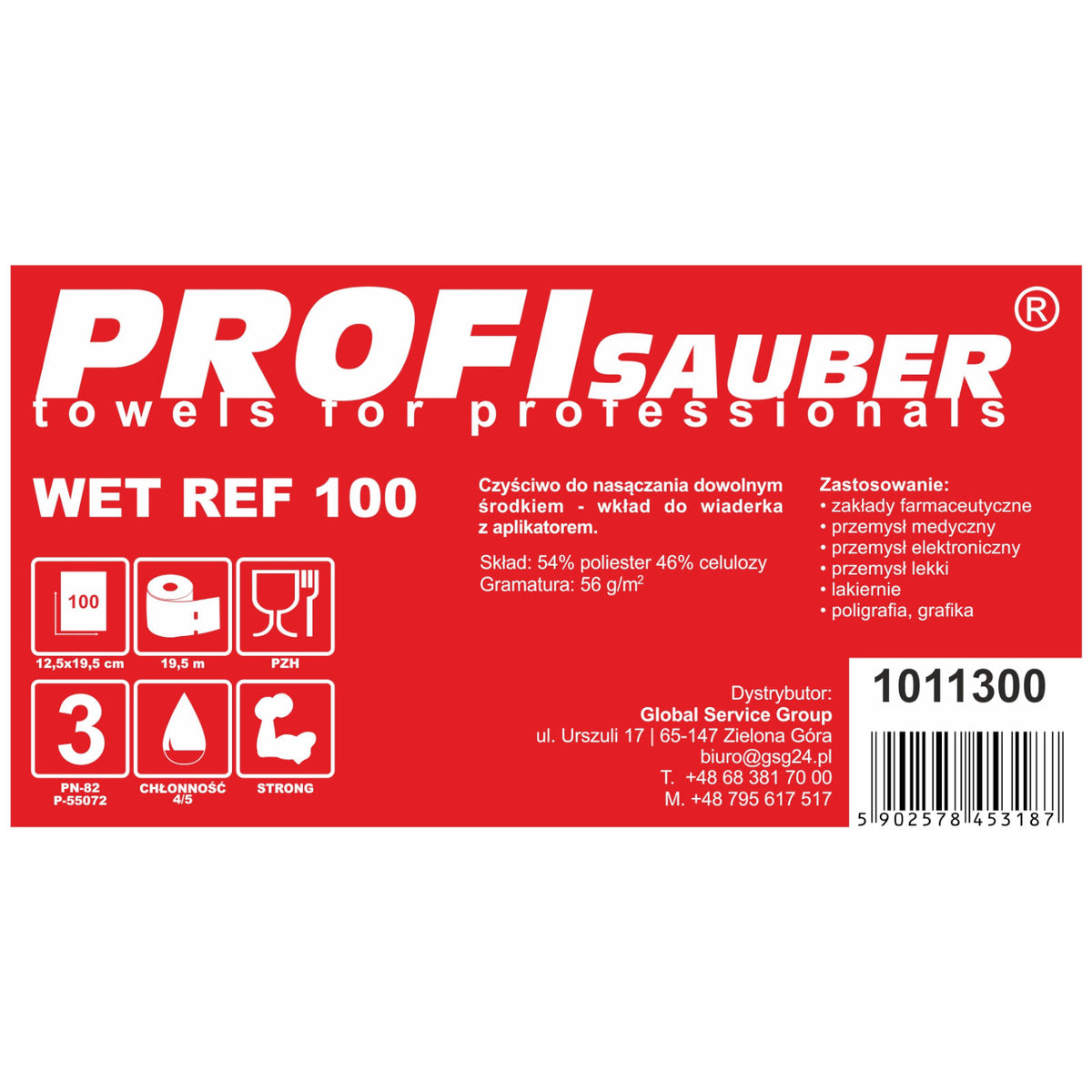Household Cleaning Supplies – POWER ProfiSauber WET REF 100 soaking - Carlat