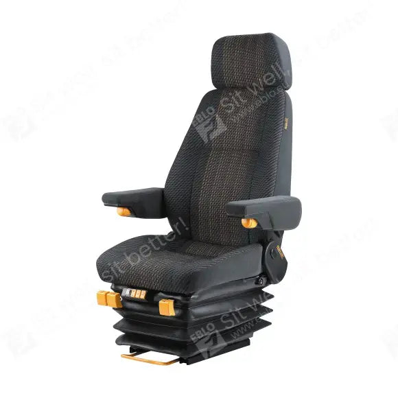 ISRI 6500KM/577 construction air suspension seat fabric - ISRI Vehicle Seat