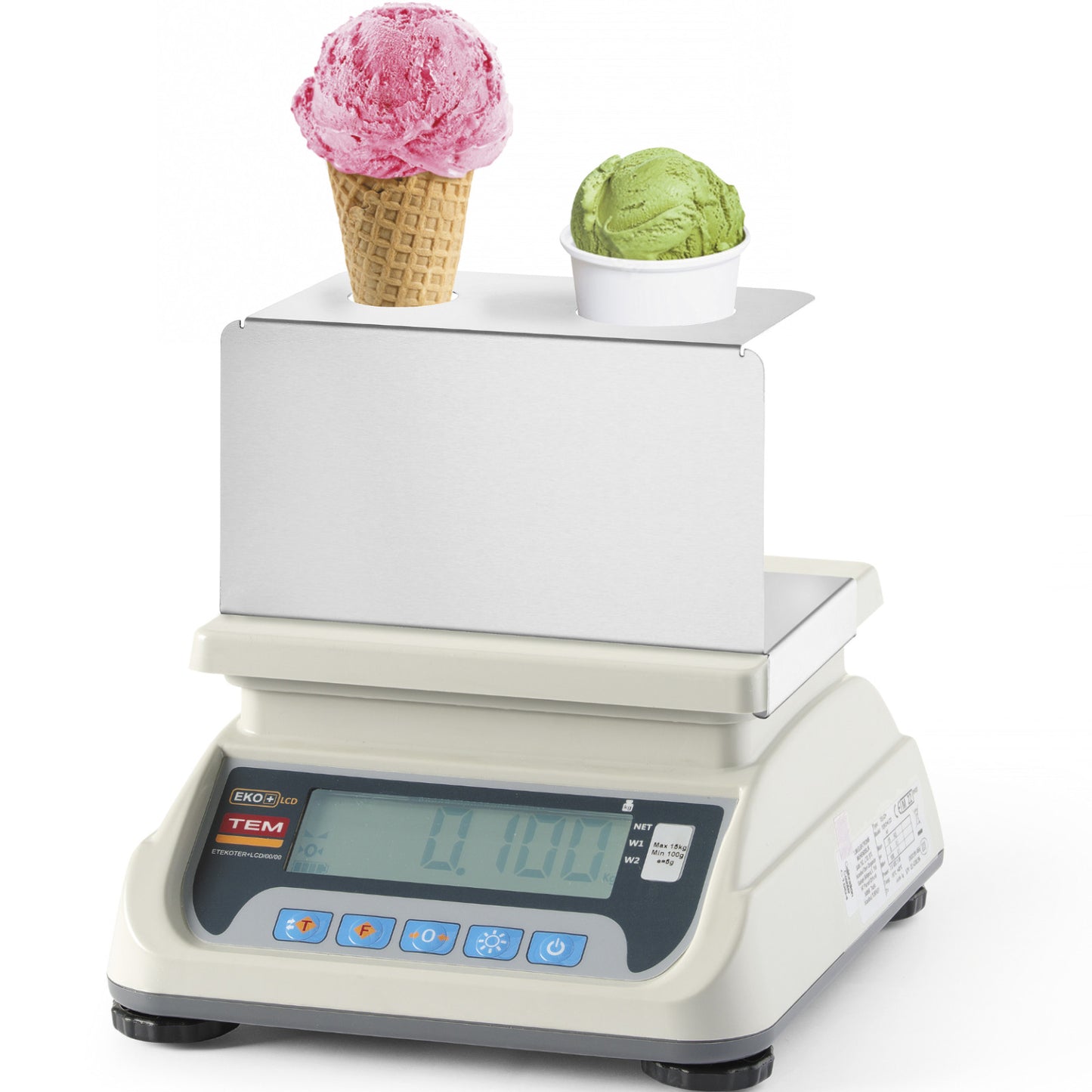 Ice Cream Makers – Ice cream waffle stand, weighing pan, - Carlat