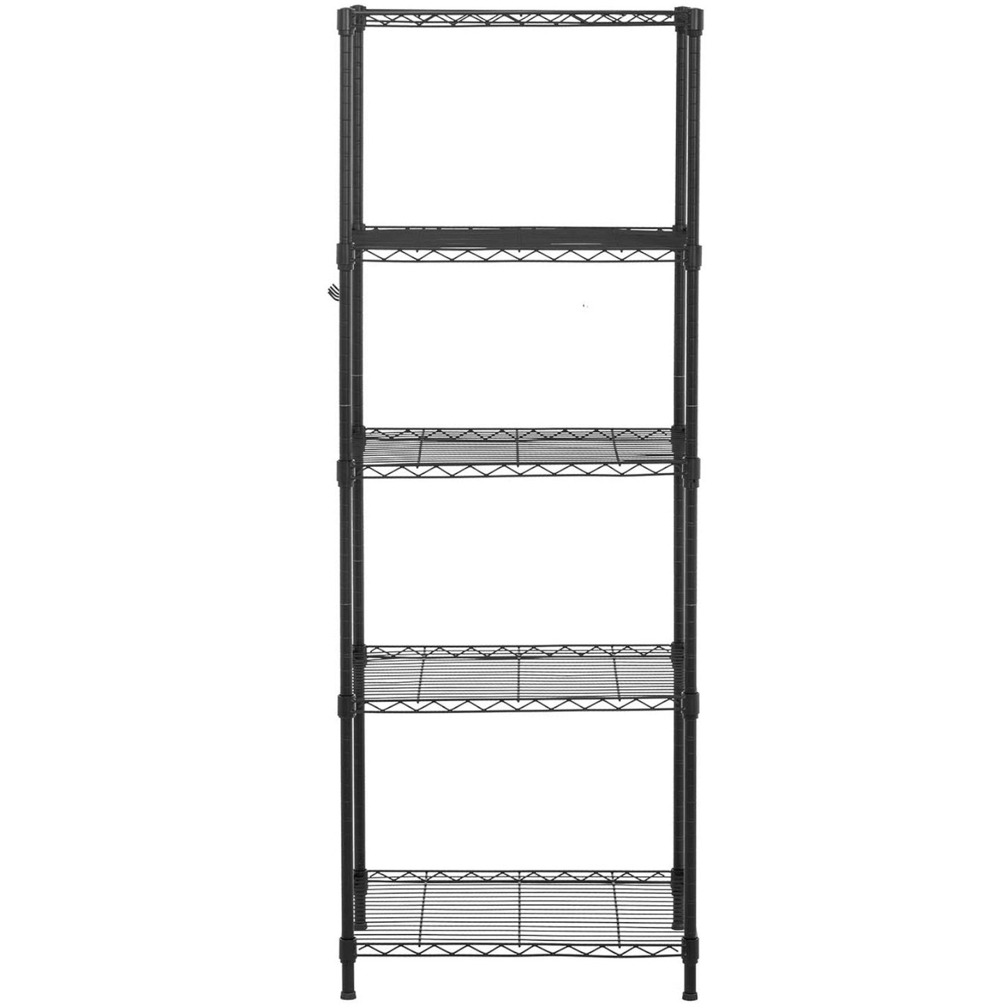 Industrial Shelving – Openwork wire warehouse rack with 5 shelves - Carlat