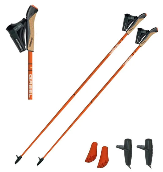 Inny Nordic Walking Gabel Stride X-1.35 Active Poles 7008 361 151/115 cm - Carlat